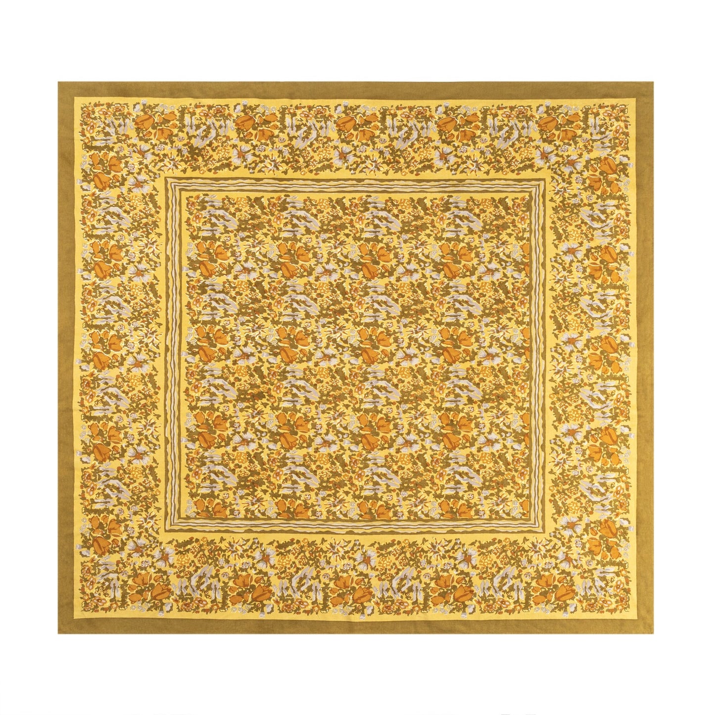 Jardin Mustard & Grey
