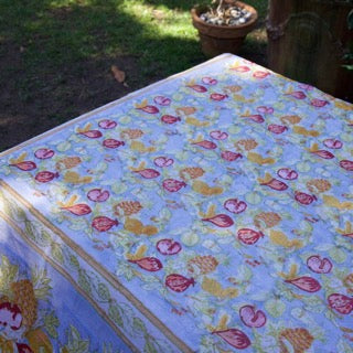 Tutti Frutti Blue Organza