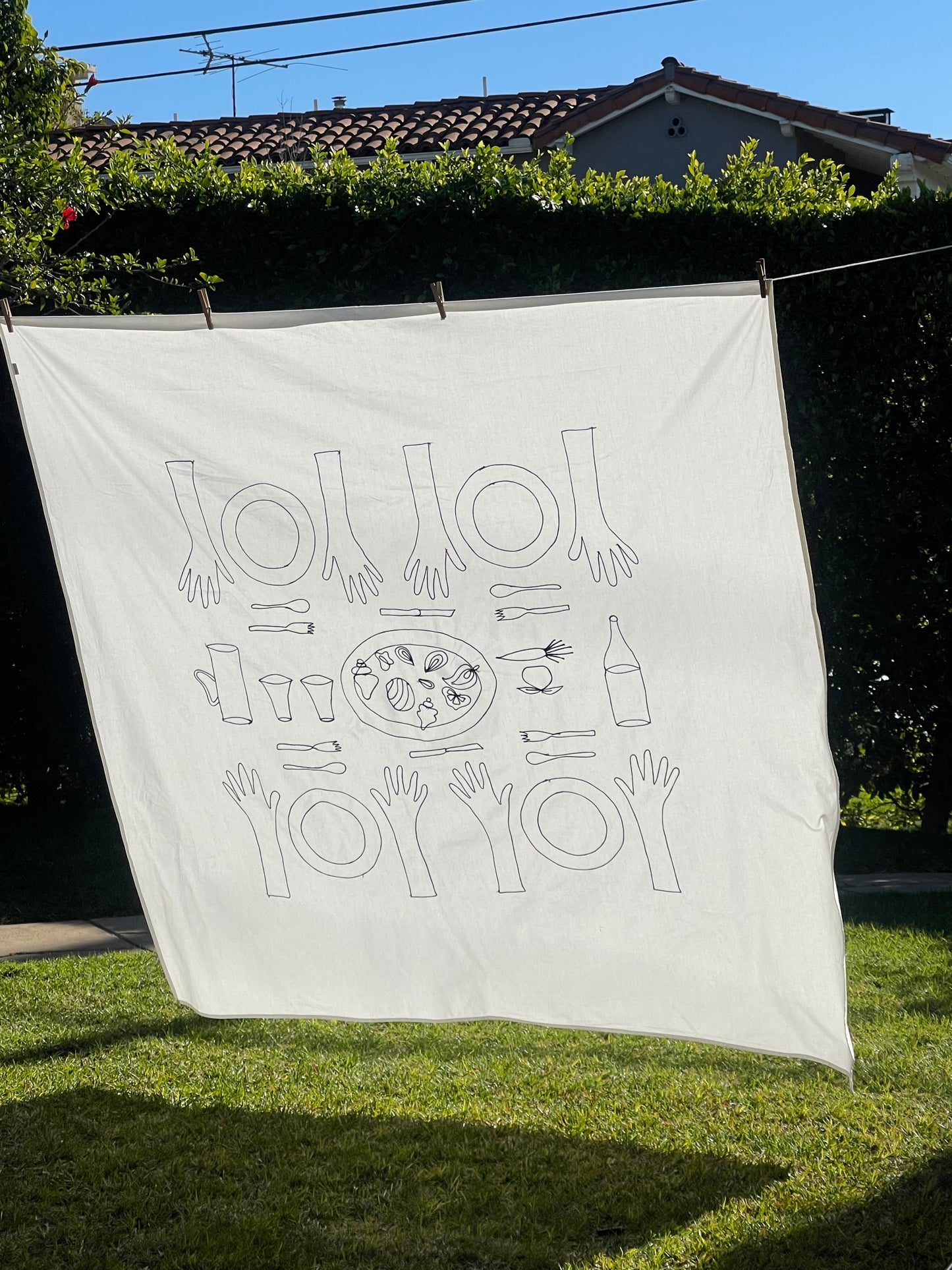 Empreintes Tablecloth
