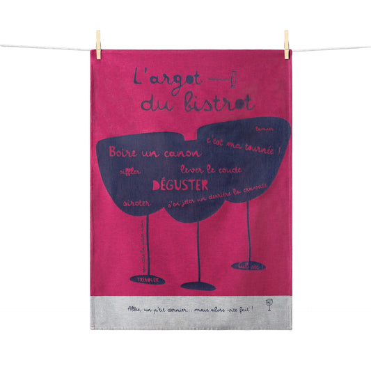 Argot Du Bistrot Dishtowel