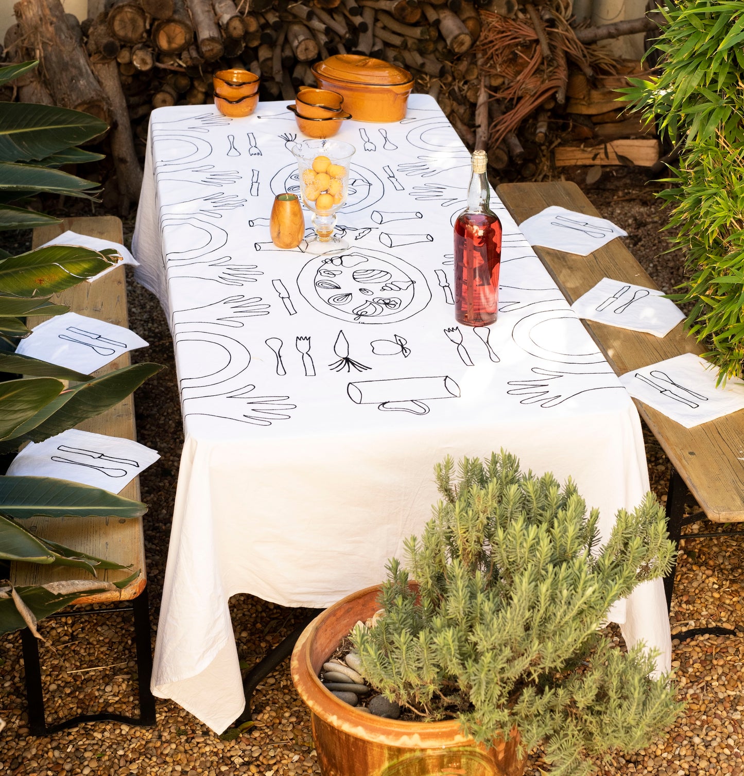 Empreintes Tablecloth