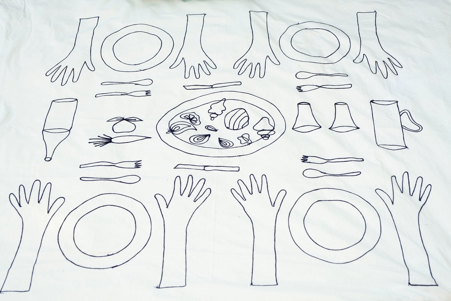 Empreintes Tablecloth