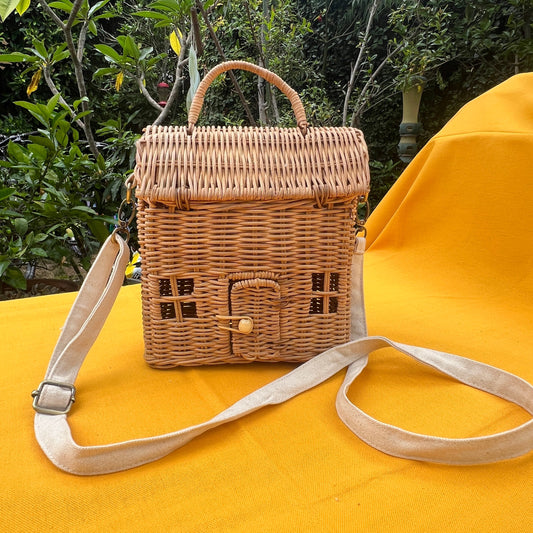 Wicker Cottage Basket