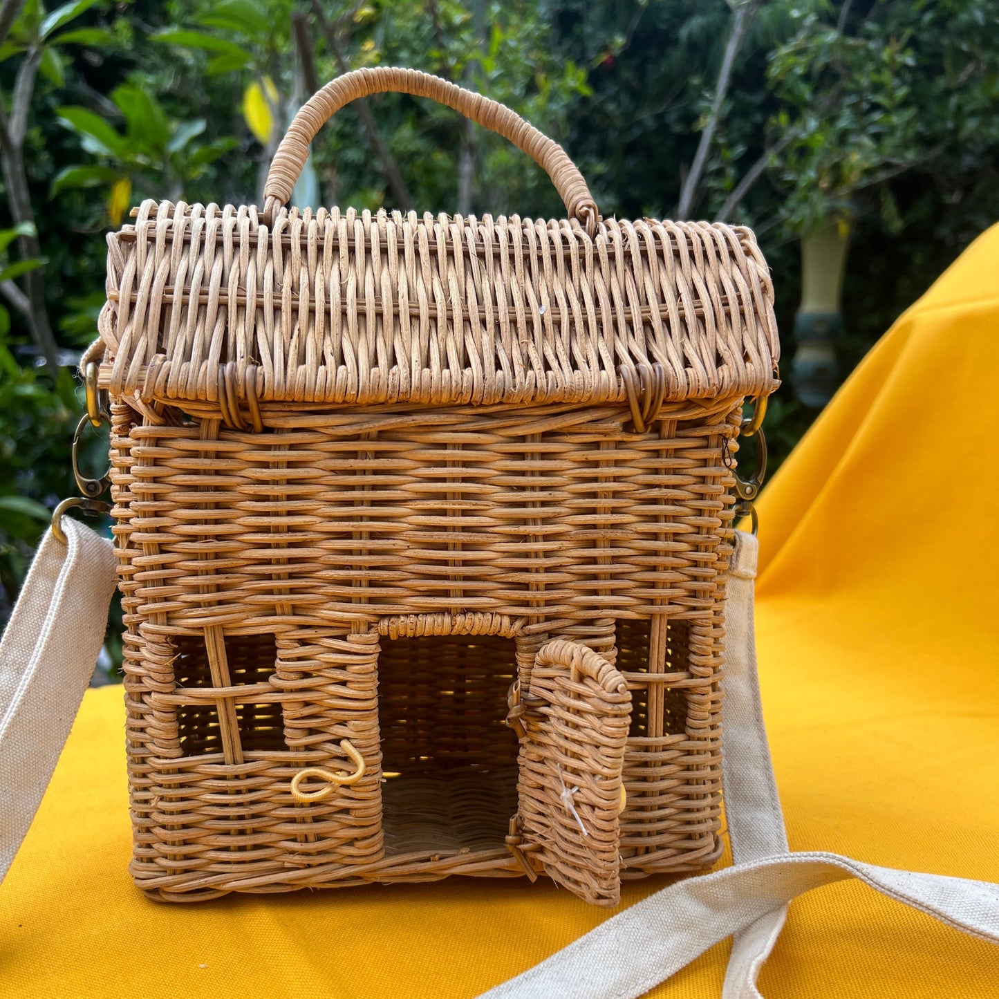 Wicker Cottage Basket