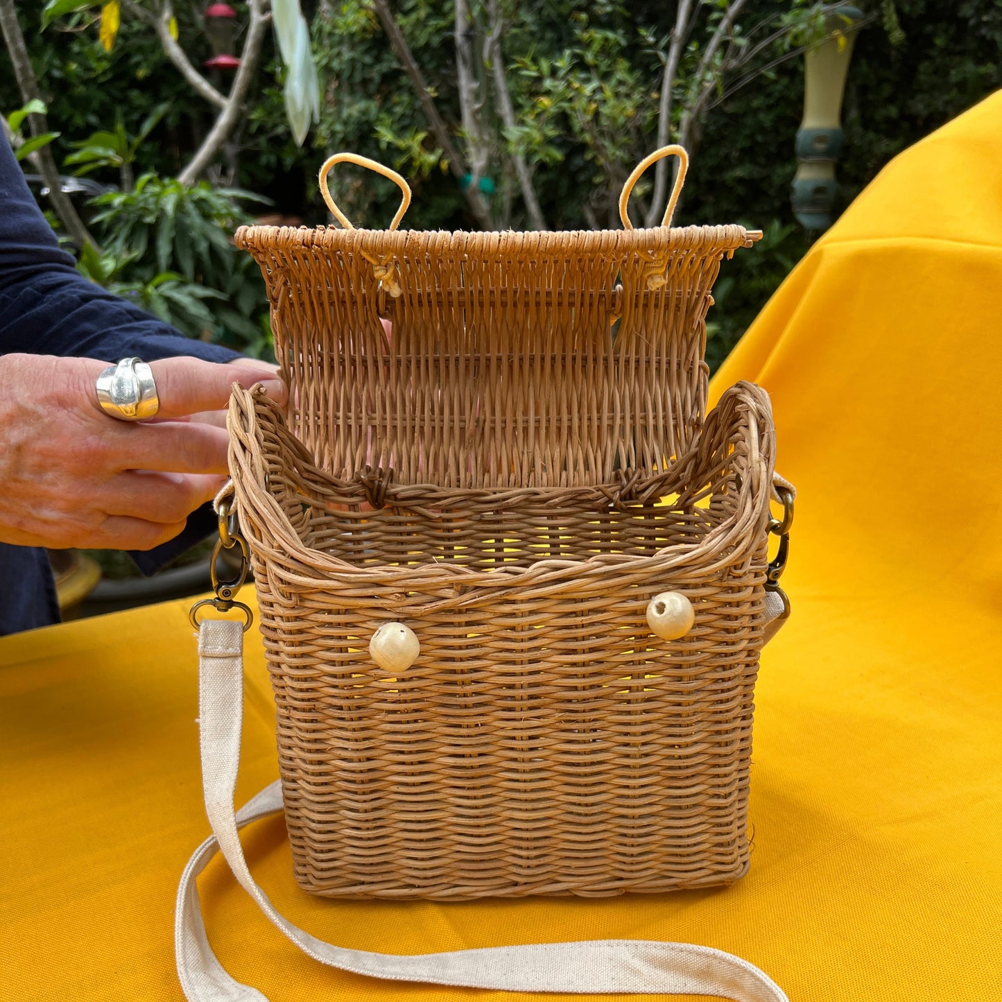 Wicker Cottage Basket
