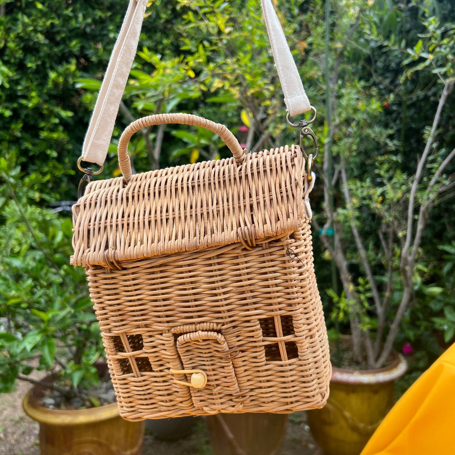 Wicker Cottage Basket