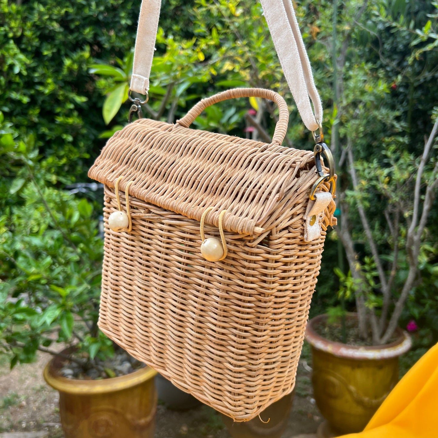 Wicker Cottage Basket