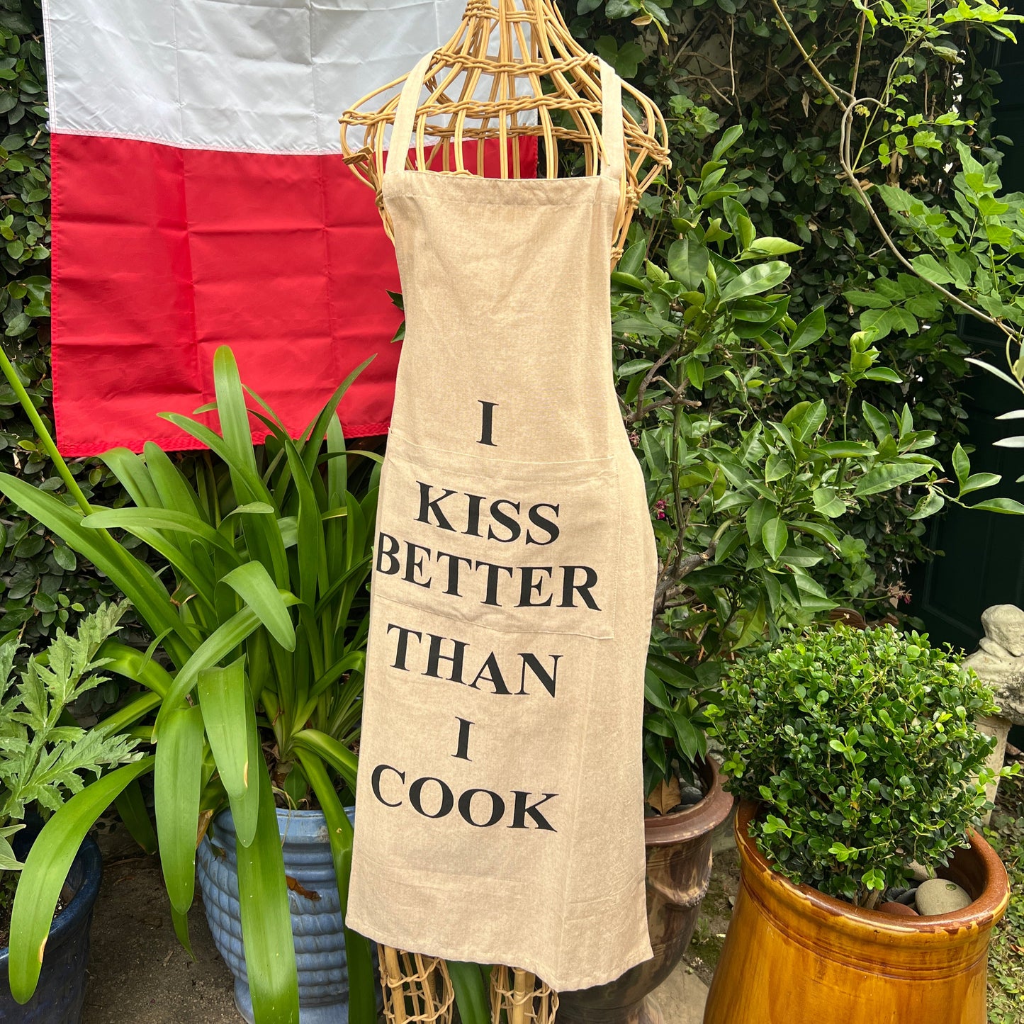 I Kiss Better Than I Cook Apron