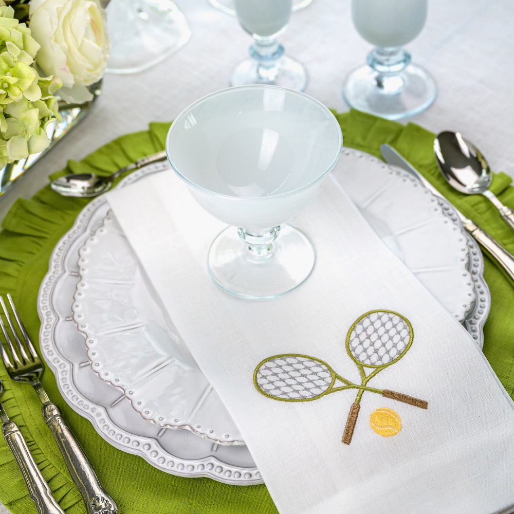 Tennis Linen Hand Towel