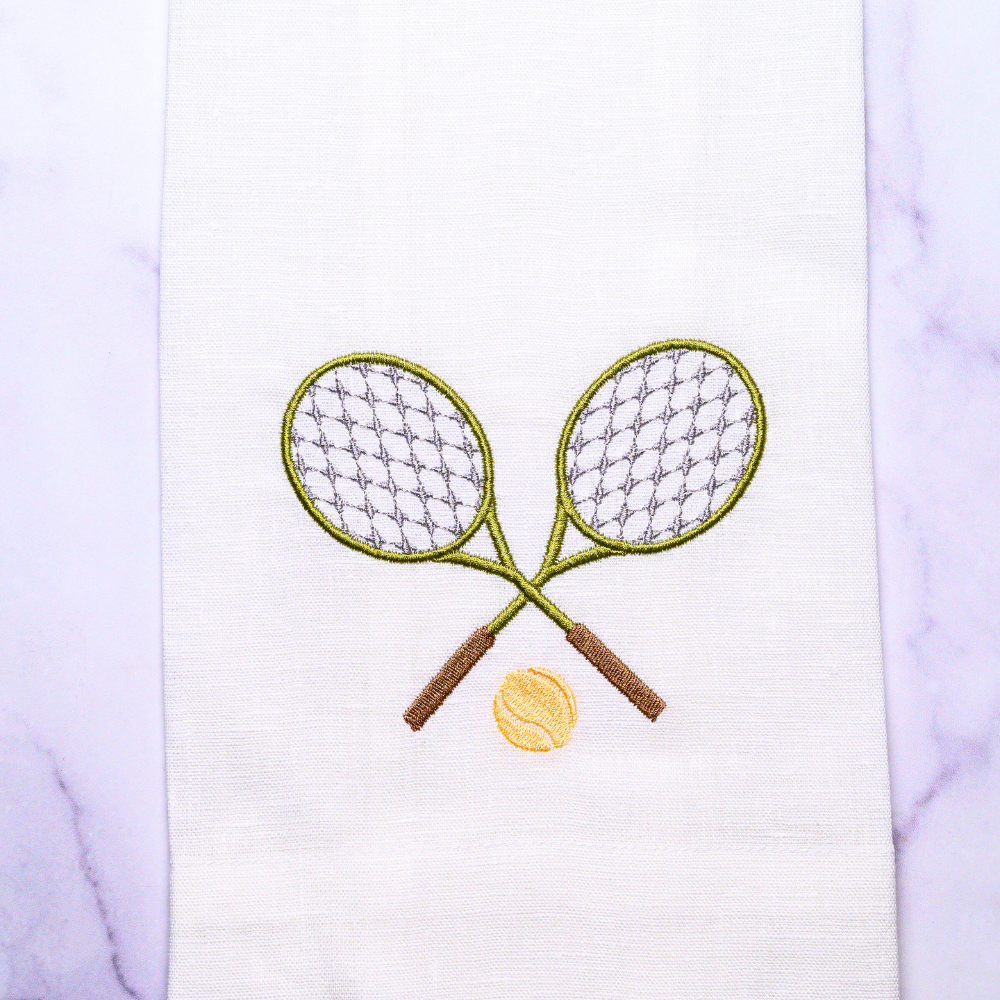 Tennis Linen Hand Towel