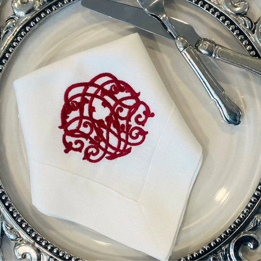 Baroque Linen Napkins (4ct)