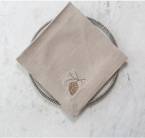 Pinecone Linen Napkin (4ct)
