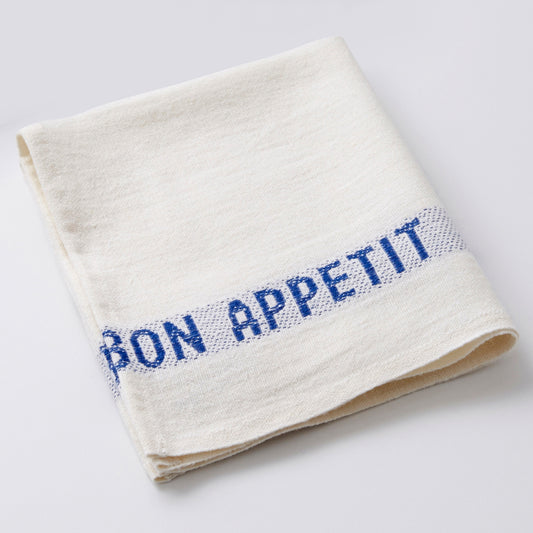 White Bon Appetit Napkin