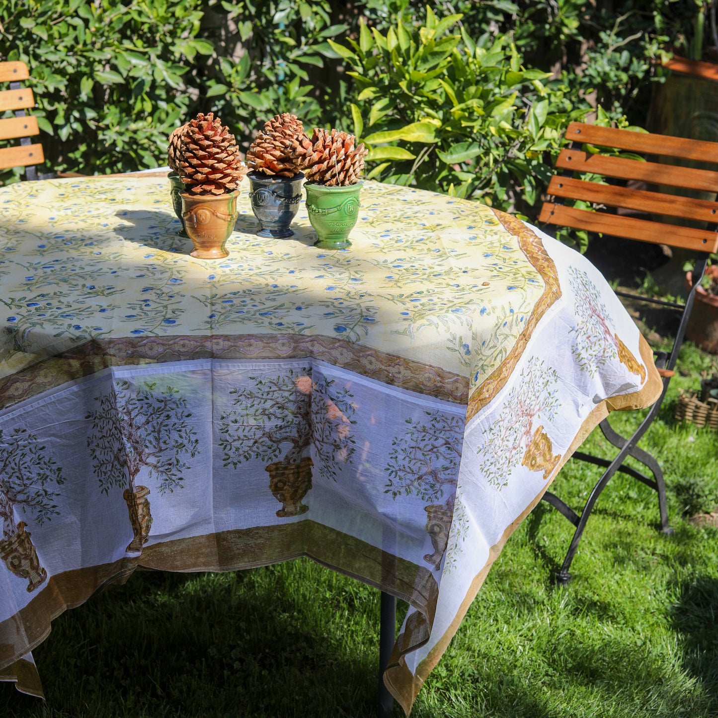 Olive Tree Organza