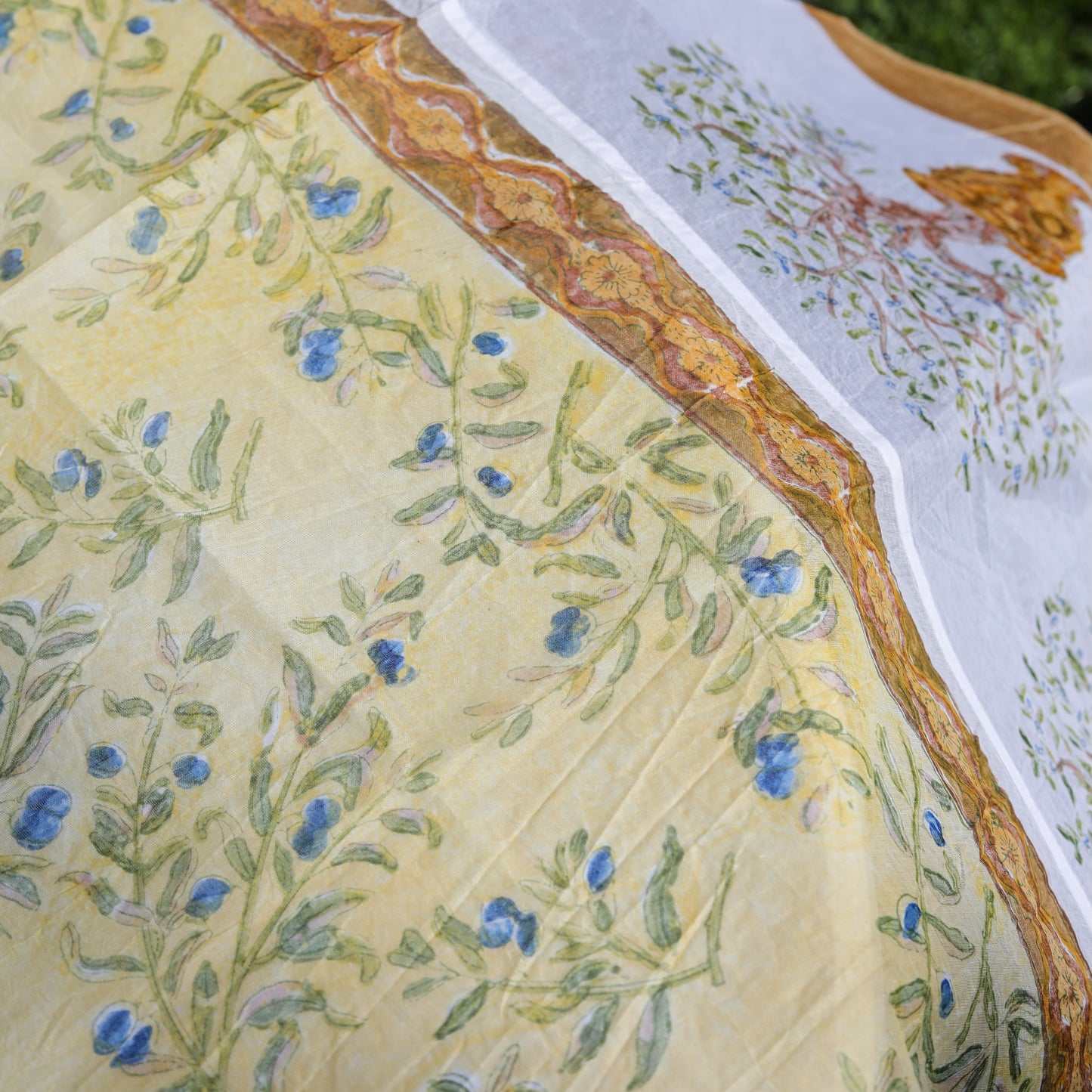 Olive Tree Organza