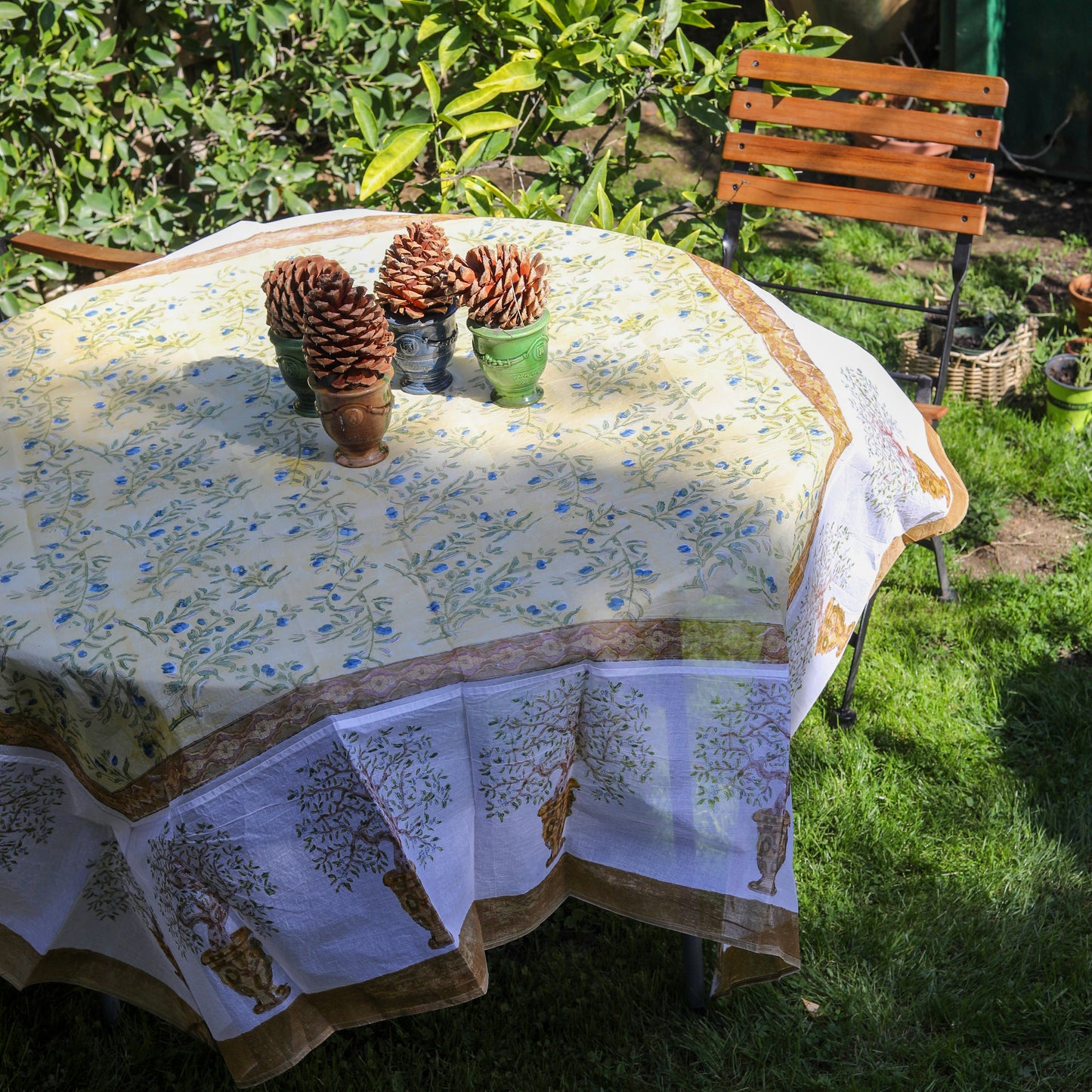 Olive Tree Organza