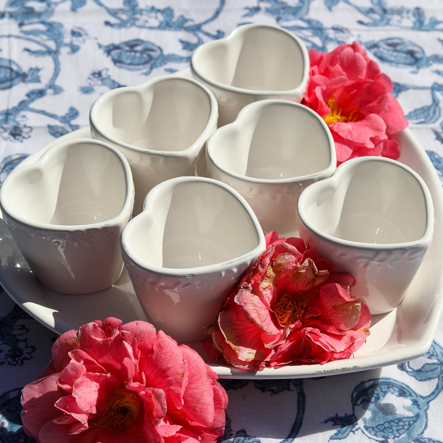 Ceramic Heart Dish Set