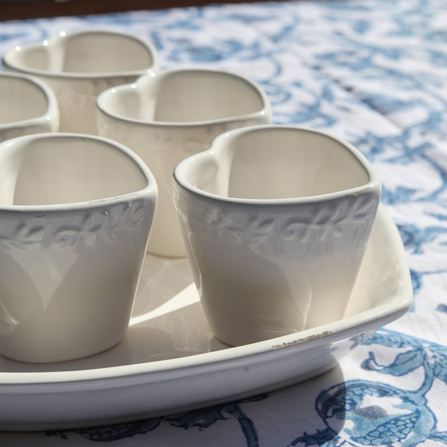 Ceramic Heart Dish Set