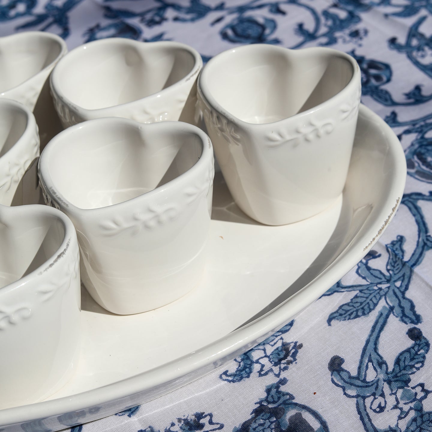 Ceramic Heart Dish Set