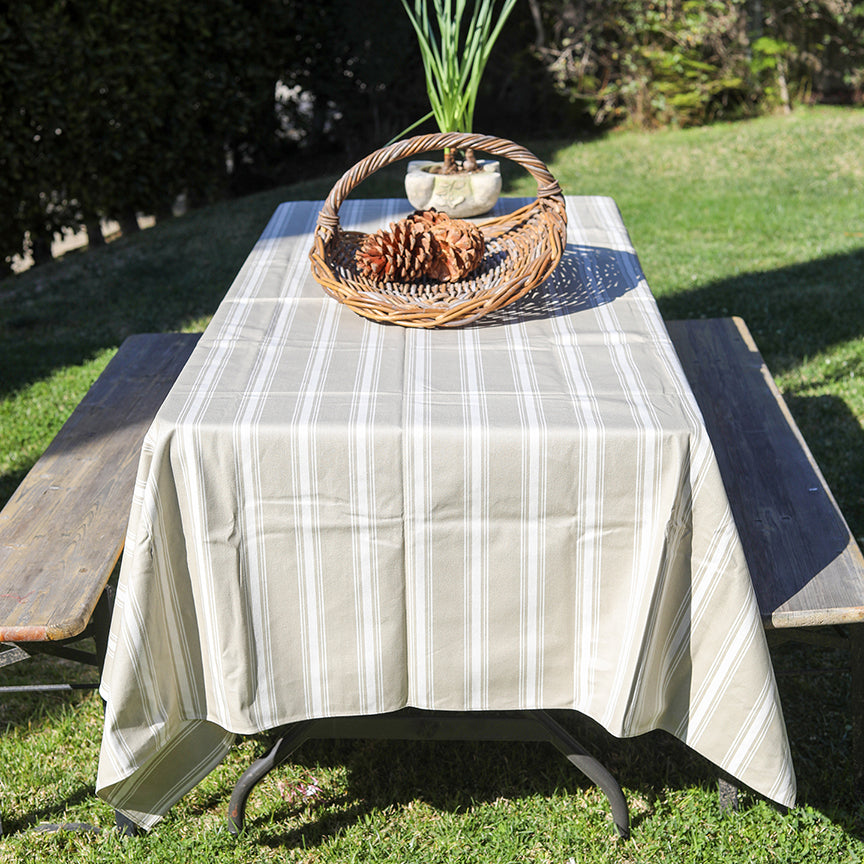 Grey Stripes Coated