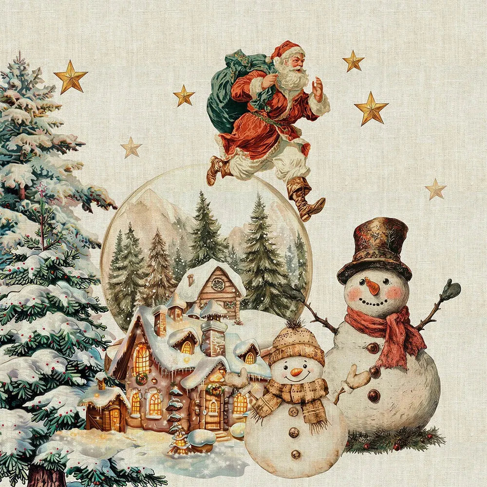 Bonhommes De Neige Napkins (4ct)