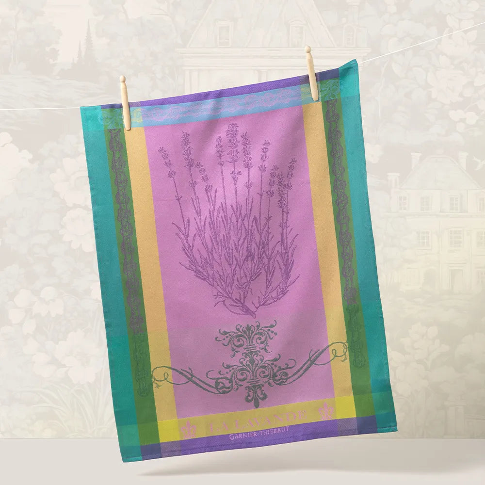 Lavande Mauve Dishtowel