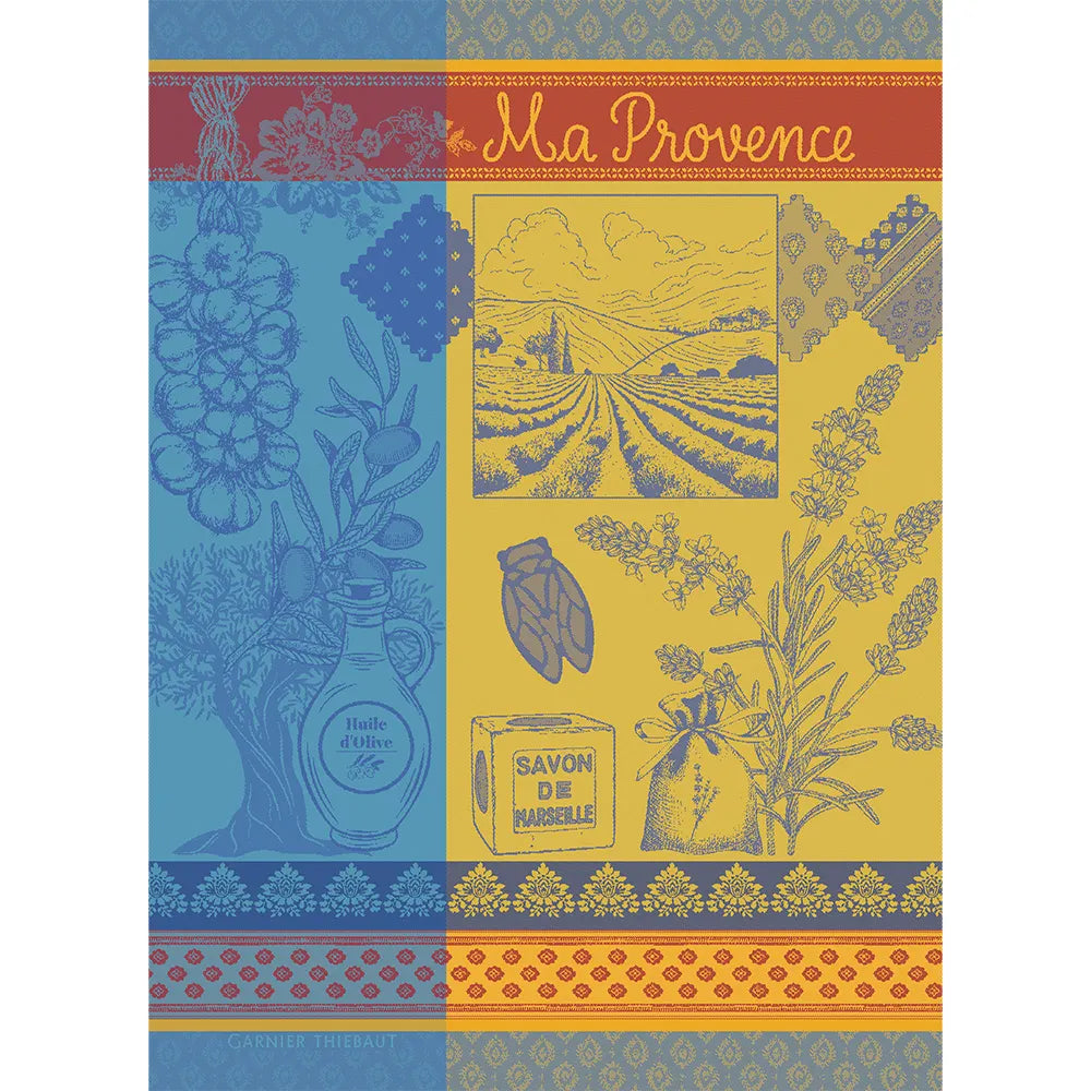 Ma Provence Curry Dishtowel