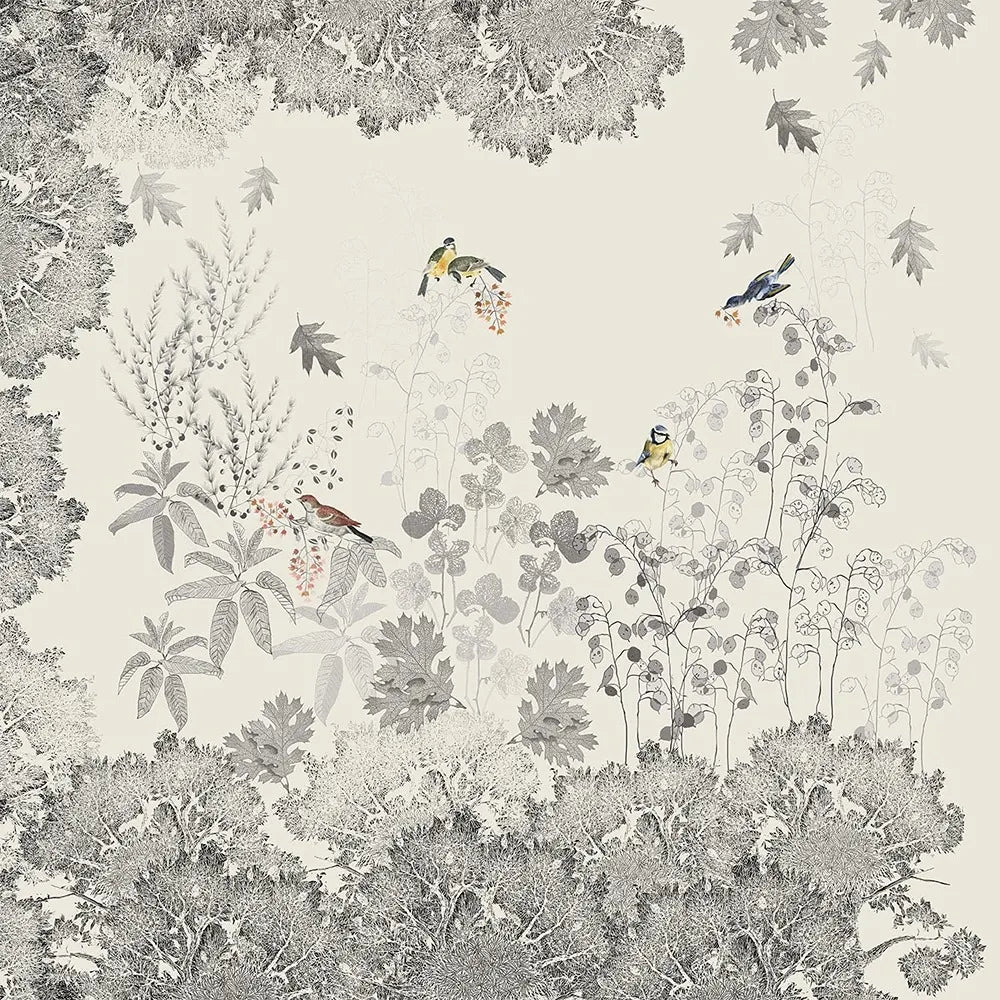 Monochrome Fusain Tablecloth