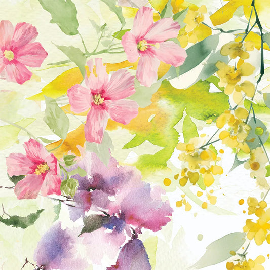 Souffle Fleuri Printemps Napkins (4ct)