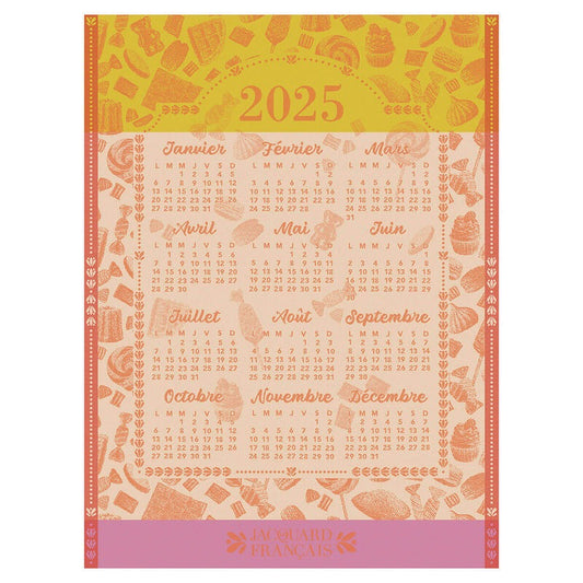 Calendrier 2025 Dishtowel