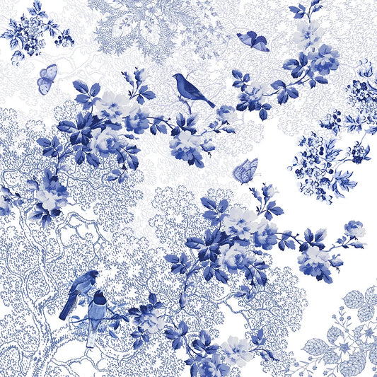 Voliere Blue Napkins (4ct)