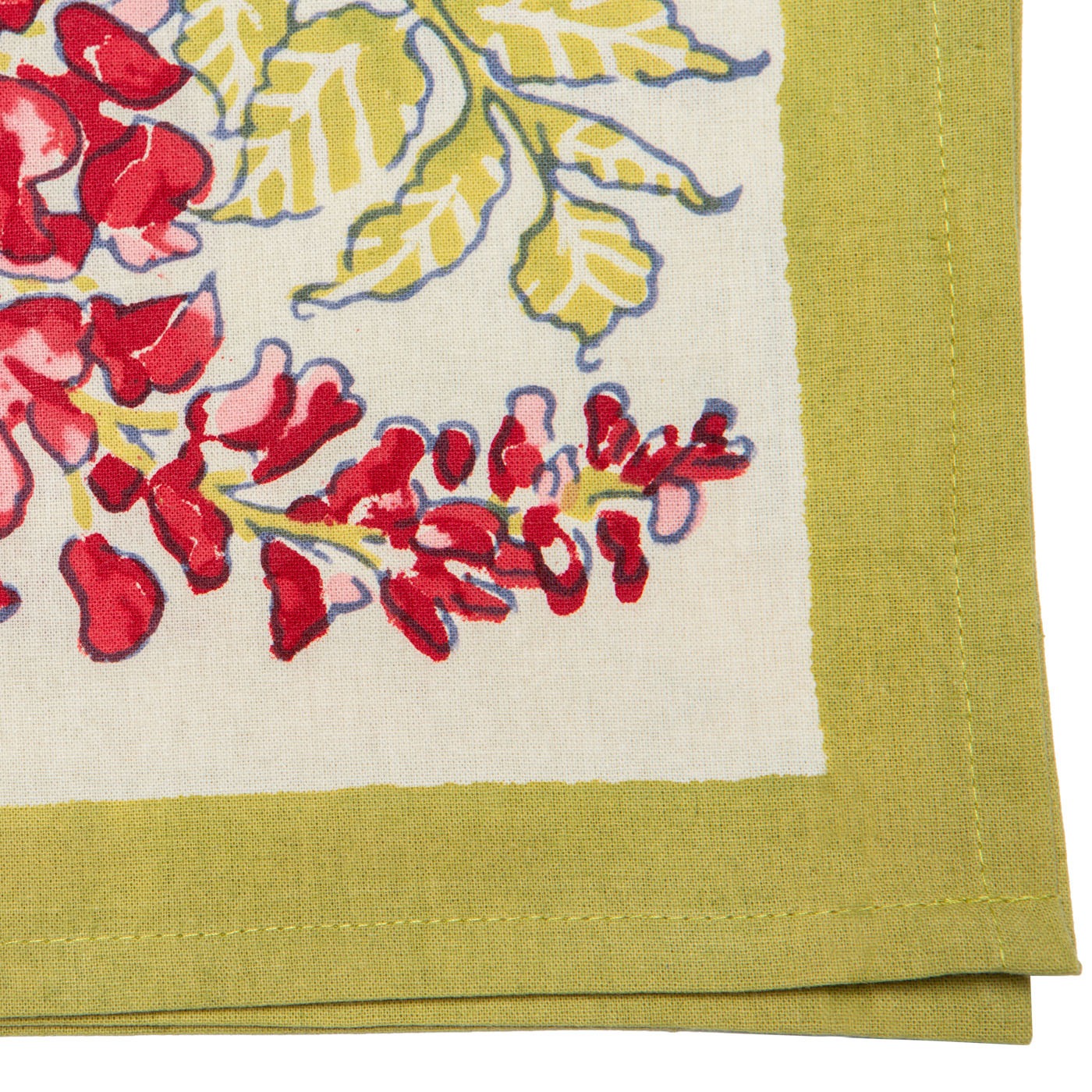 Wisteria Green & Pink Napkin (6 ct)