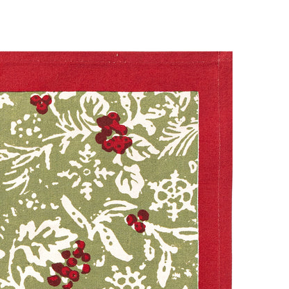 Baies de Houx Red & Green Placemat (6 ct)