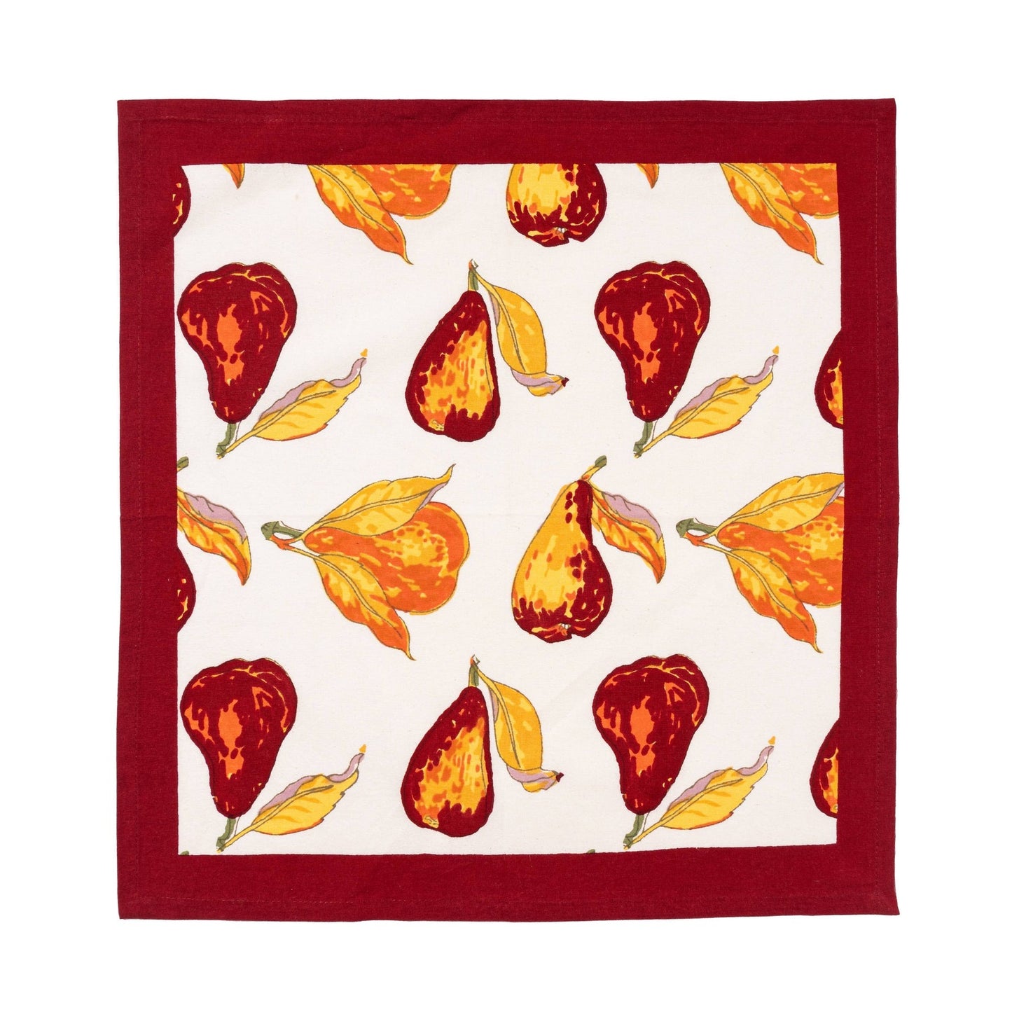 Orchard Pear Burgundy Napkin (6 ct)