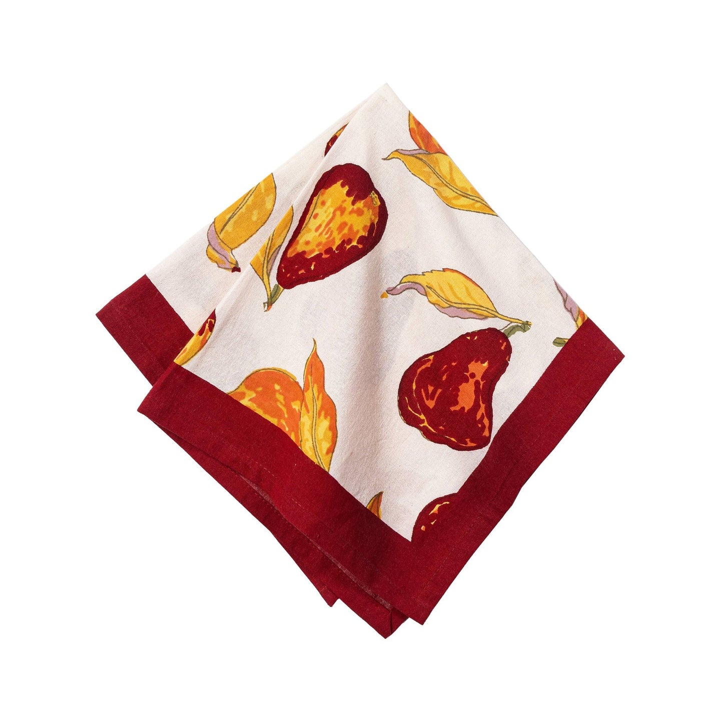 Orchard Pear Burgundy Napkin (6 ct)