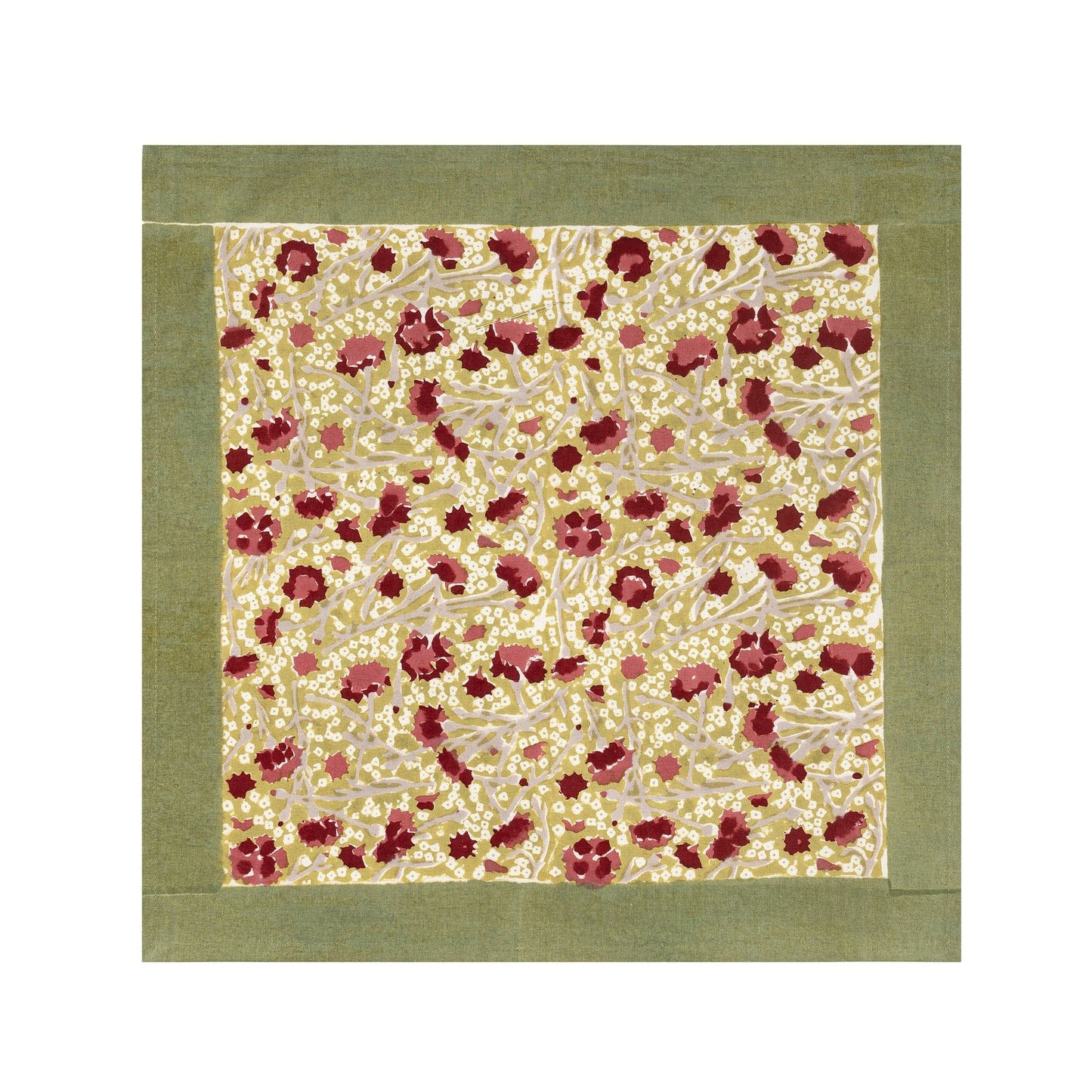 Meadows Red & Green Napkin (6 ct)