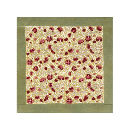 Meadows Red & Green Napkin (6 ct)