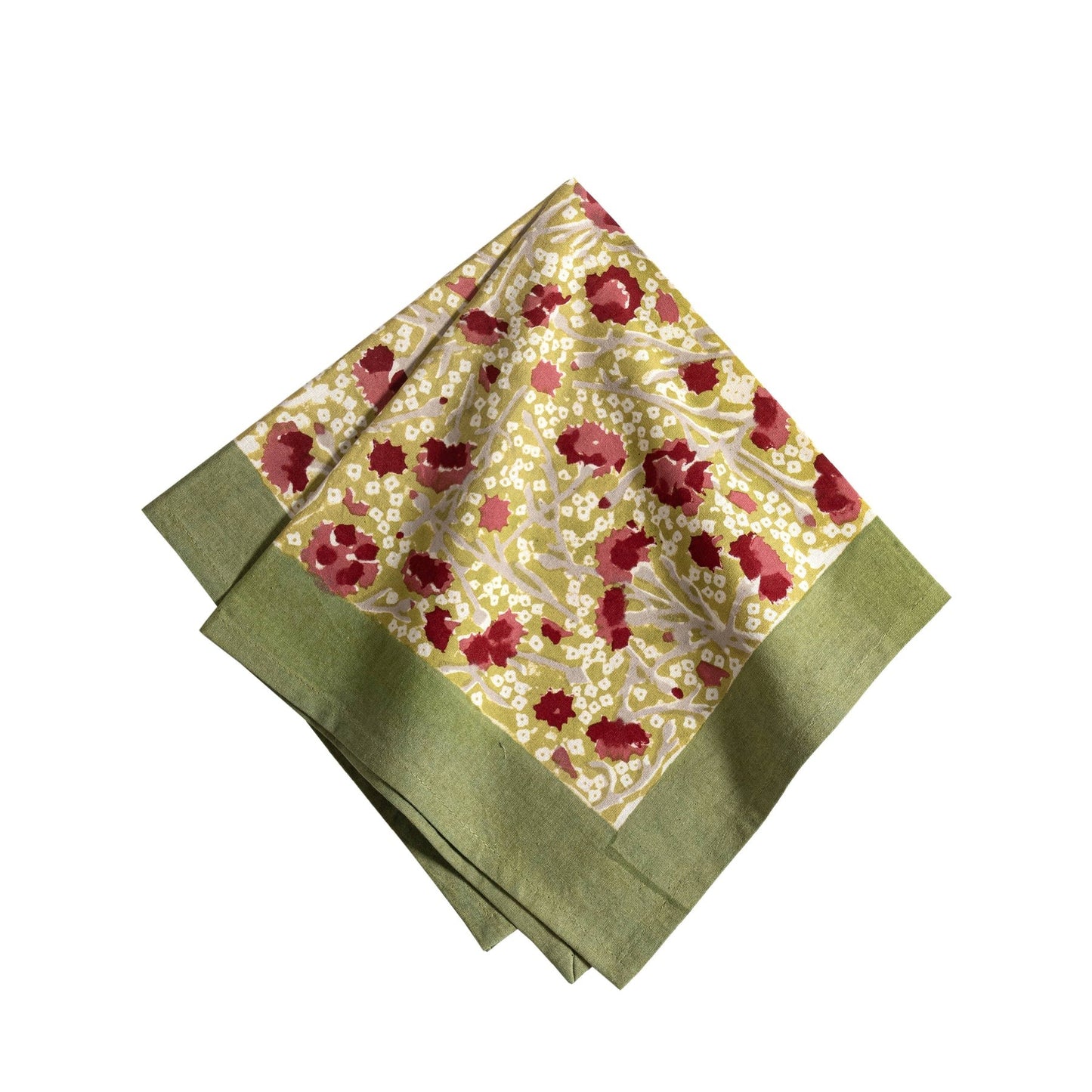 Meadows Red & Green Napkin (6 ct)