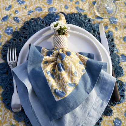 Meadows Blue & Green Napkin (6 ct)