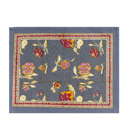 Pansy Red & Grey Placemats