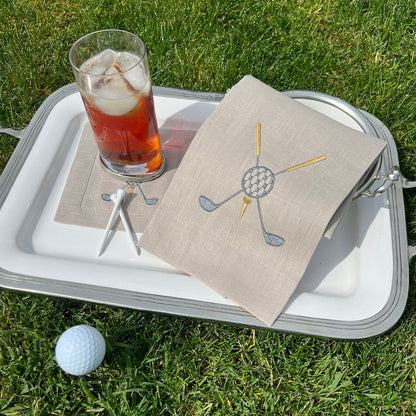 Golf Linen Hand Towel