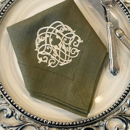 Baroque Linen Napkins (4ct)