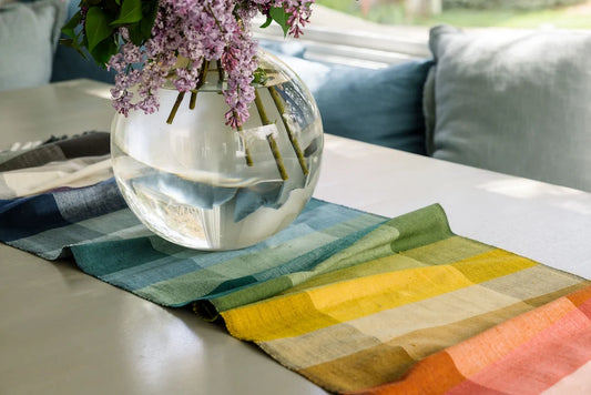 Handwoven Ethiopian Cotton Table Runner