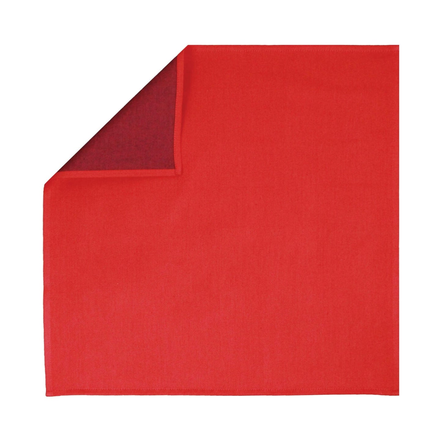 Satin Corail & Aubergine Napkin (6 ct)