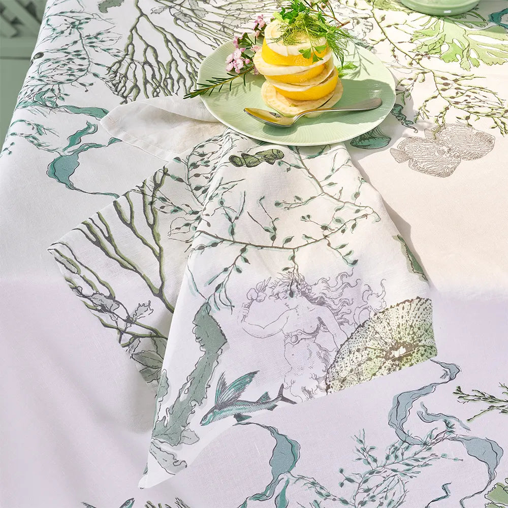 Balade Marine Verde Napkin (4ct)