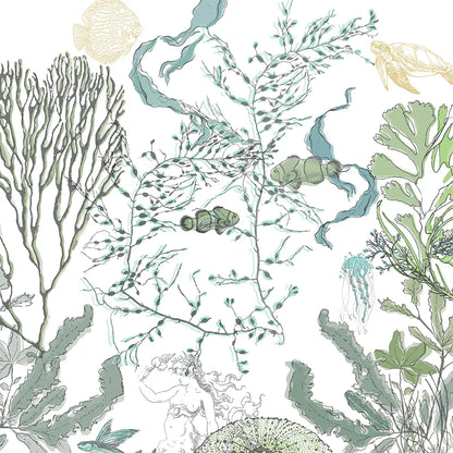 Balade Marine Verde Napkin (4ct)