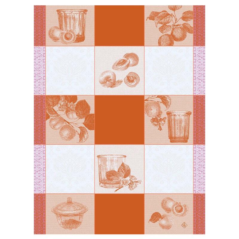 Confitures Carreaux Dishtowel