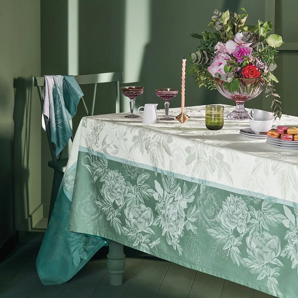 Jardin De Pivoines Vert Napkins (4ct)
