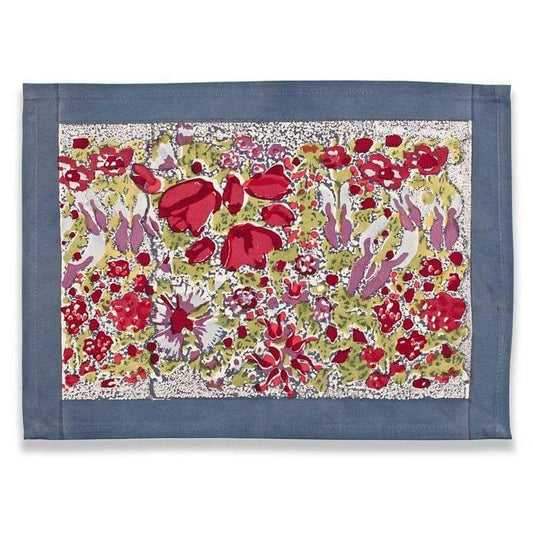 Jardin Red & Gray Placemats