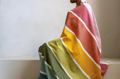 Handwoven Ethiopian Cotton Beach Towel
